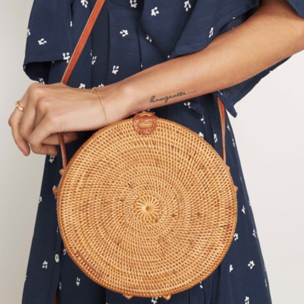Faithful the Brand Jana wicker bag